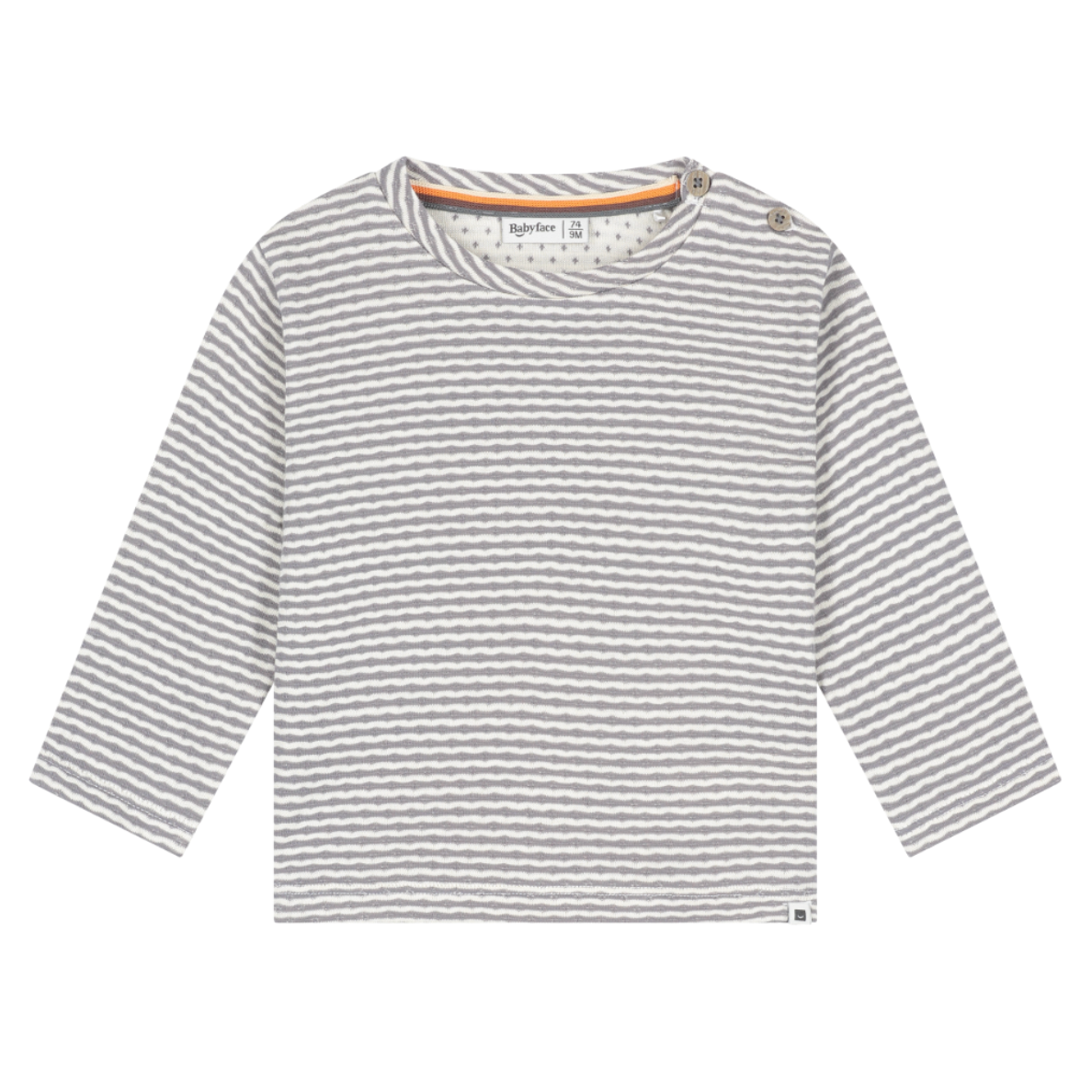 Long Sleeve Tee- Steel Stripe by Babyface