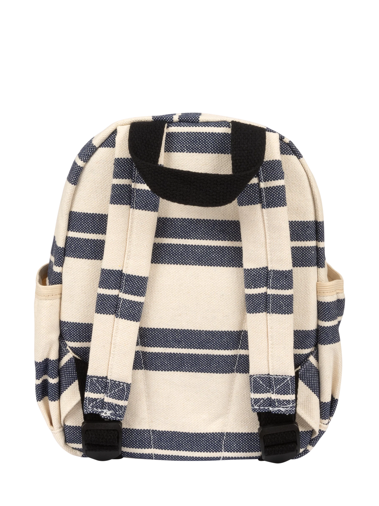 Kids Backpack (Navy Striped Canvas) by Binky Bro