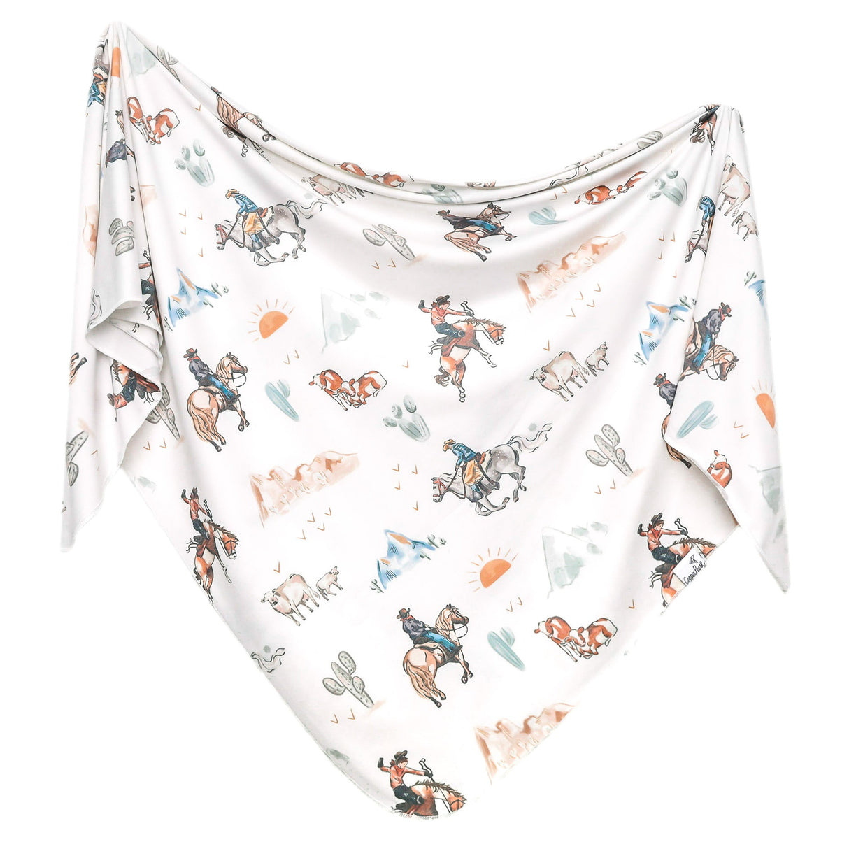 Knit Swaddle Blanket- Boone by Copper Pearl