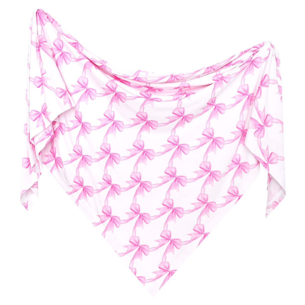 Bamboo Swaddle- Bow My Gosh by Copper Pearl
