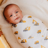 Bamboo Swaddle- Dozer by Copper Pearl