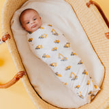 Bamboo Swaddle- Dozer by Copper Pearl