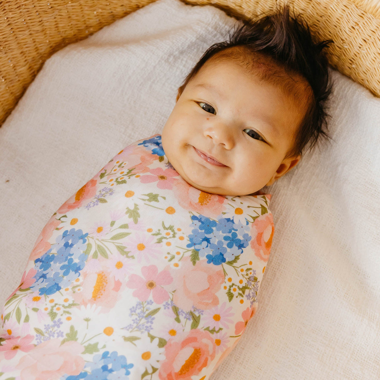 Bamboo Swaddle- Penelope by Copper Pearl