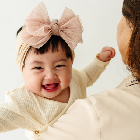 Tulle Fab- Pleated Blush by Baby Bling
