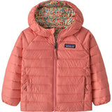 Baby Reversible Down Sweater™ Hoody- Tiny World: Lichen Green by Patagonia