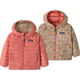 Baby Reversible Down Sweater™ Hoody- Tiny World: Lichen Green by Patagonia