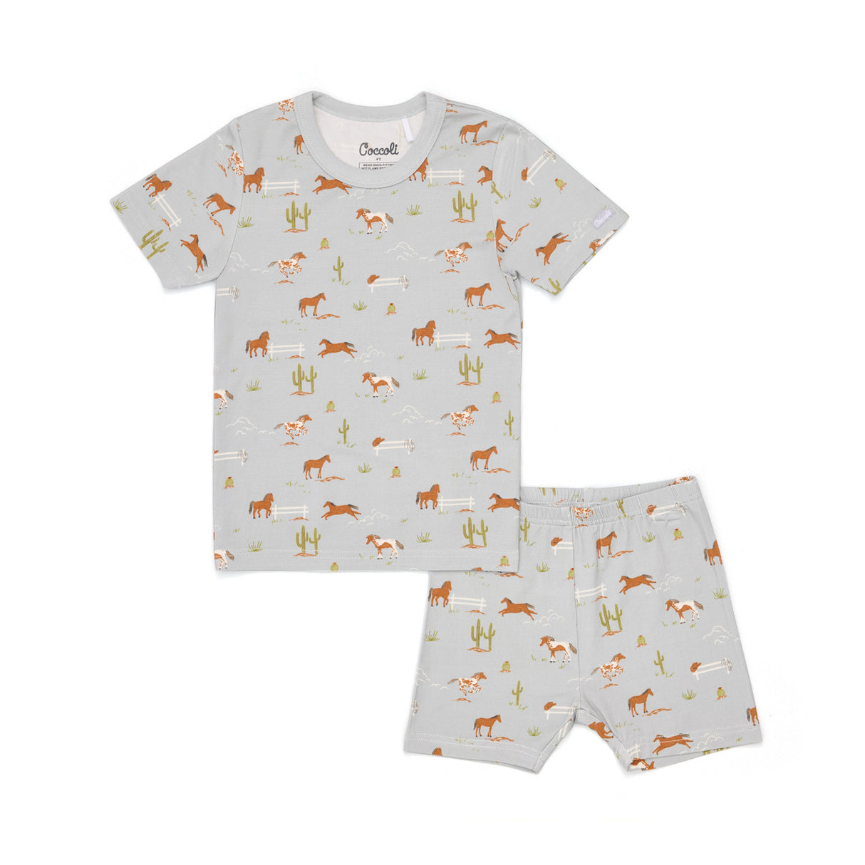 S/S Modal Pyjama- Horses by Coccoli