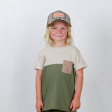 Crew Neck Tee in Field Guide by Tiny Whales