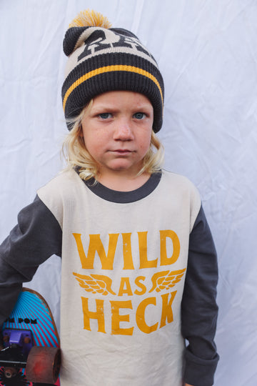 Jersey Long Sleeve - Wild as Heck by Tiny Whales