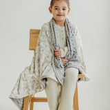 Three-Layer Quilt - Jurassic Park Fossils by Copper Pearl