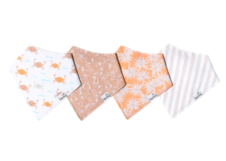 Baby Bandana Bibs in Tide by Copper Pearl