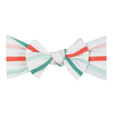 Knit Headband Bow in Tinsel by Copper Pearl