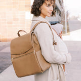 Toffee Classic Diaper Bag II by Freshly Picked