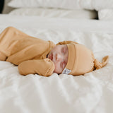 Top Knot Hat in Dune by Copper Pearl