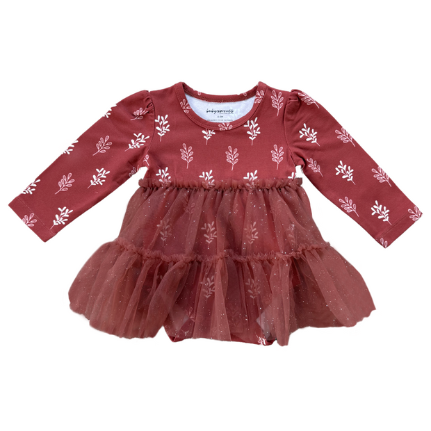 Tulle Bodysuit Dress- Holly by Babysprouts
