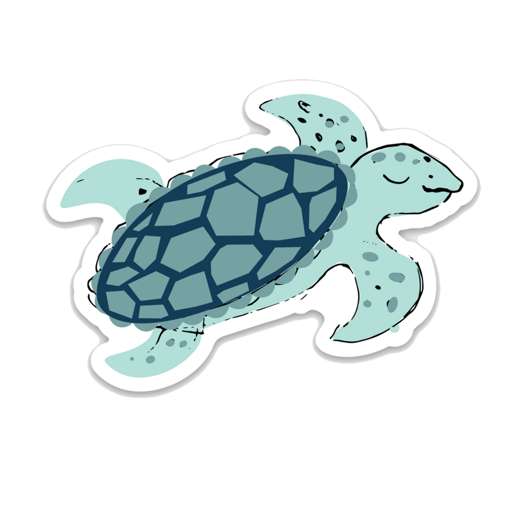Lucy's Room Sea Turtle Sticker by Emerson and Friends