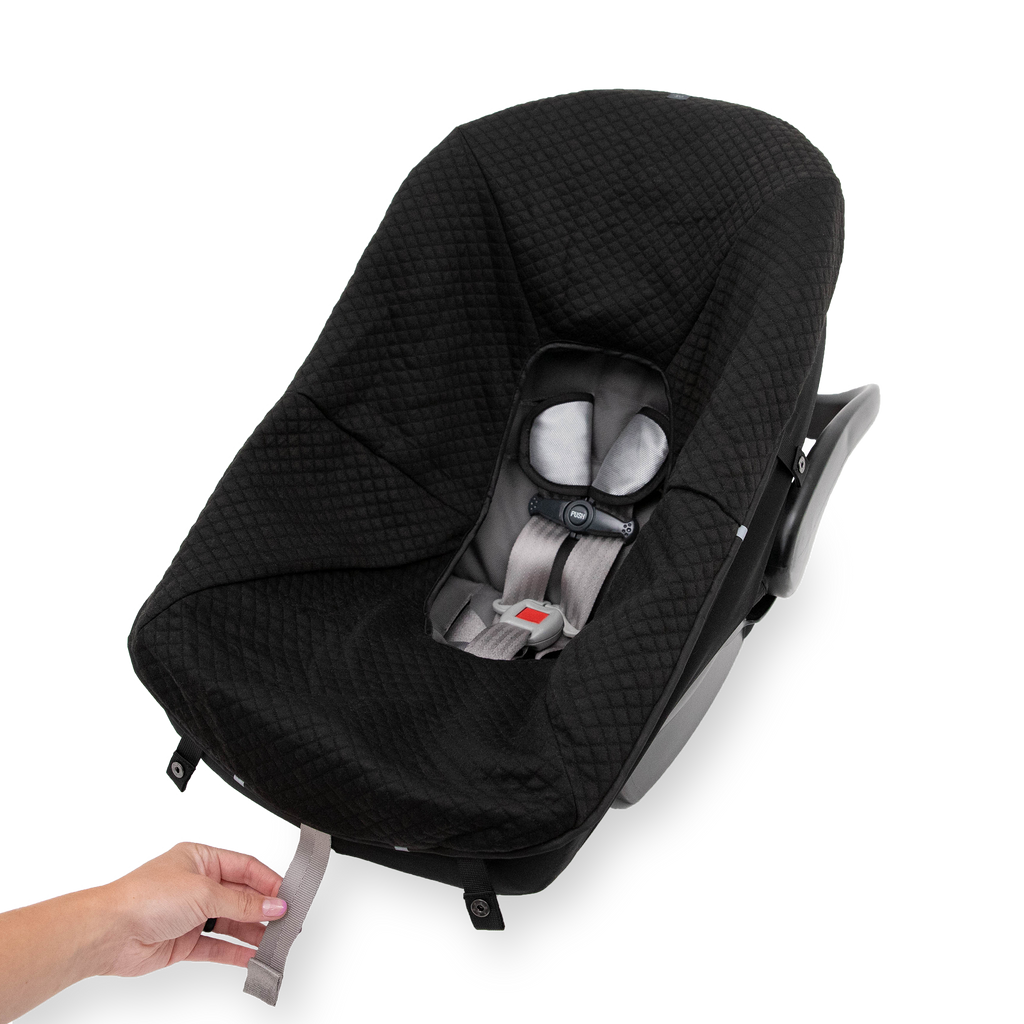 Infant Car Seat Footmuff - Black by Little Unicorn