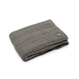 Cotton Muslin Baby Quilt - Mocha by Little Unicorn