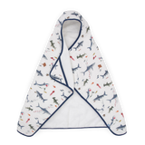 Toddler Hooded Towel - Shark by Little Unicorn