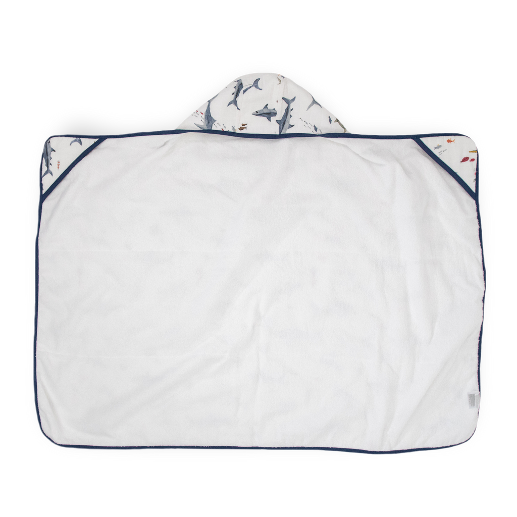 Toddler Hooded Towel - Shark by Little Unicorn