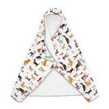 Toddler Hooded Towel - Woof by Little Unicorn