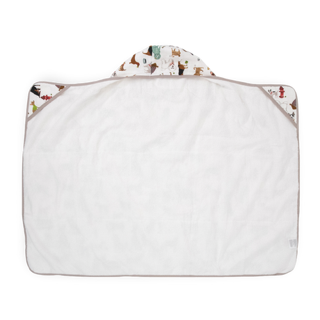 Toddler Hooded Towel - Woof by Little Unicorn