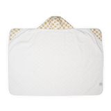 Toddler Hooded Towel - Adobe Checker by Little Unicorn