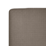 Cotton Muslin Crib Sheet - Mocha by Little Unicorn