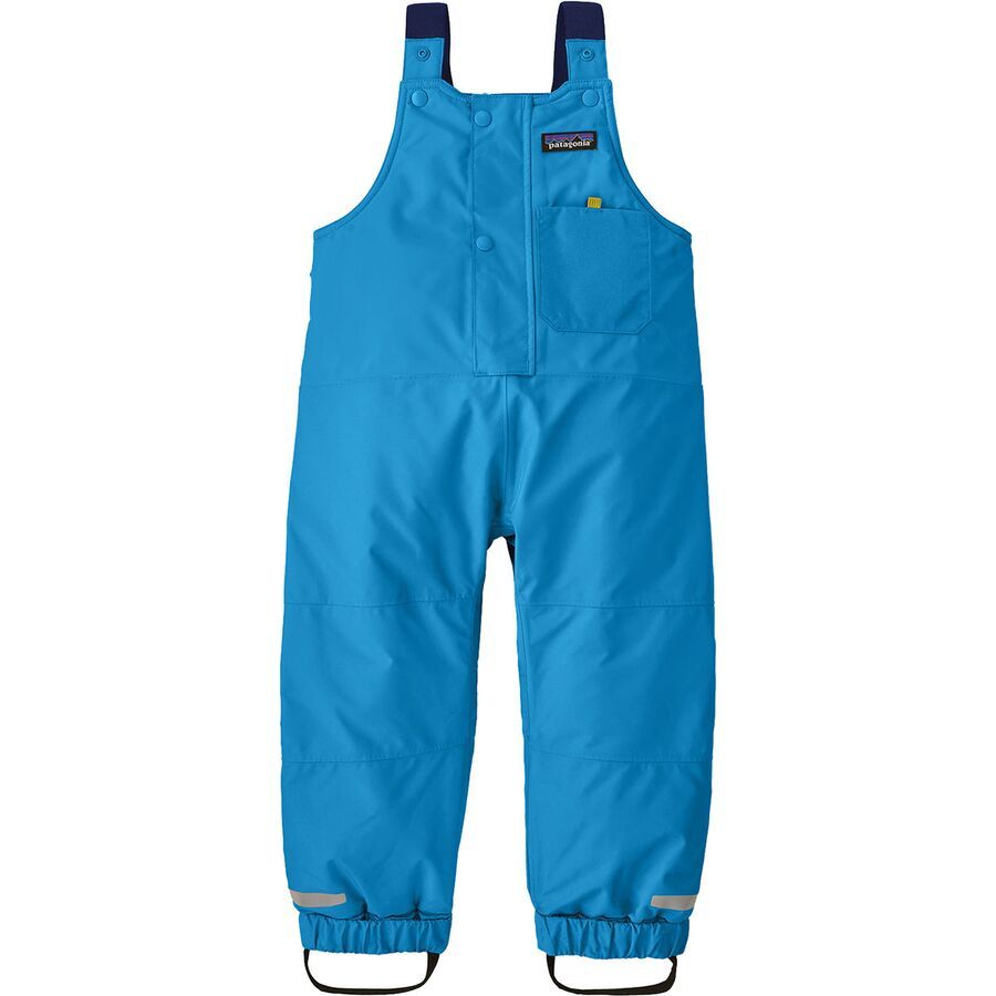 Baby Snow Pile Bibs- Uplift Blue by Patagonia