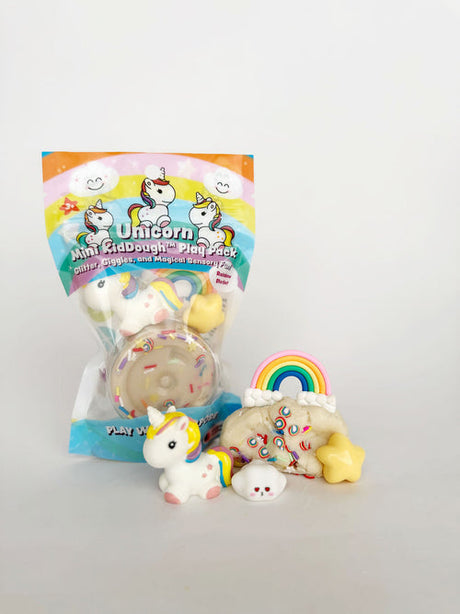 Mini Unicorn KidDough Play Kit by Earth Grown KidDoughs