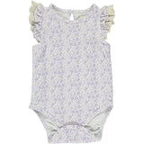 Amber Onesie in Lavender Ditsy Floral by Vignette