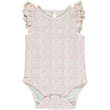 Amber Onesie in Pink Ditsy Floral by Vignette