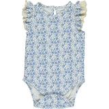 Amber Onesie in Blue Ditsy Floral by Vignette
