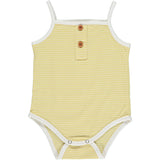 Karter Onesie in Yellow Stripe by Vignette
