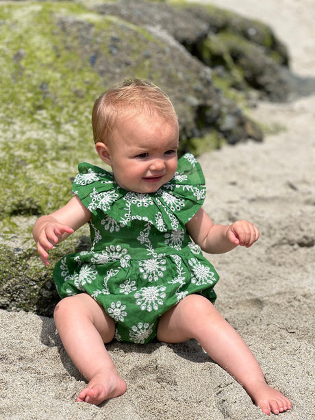 Maya Bubble in Green Eyelet by Vignette