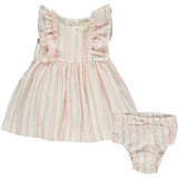 Michele Ruffle Set in Pink by Vignette