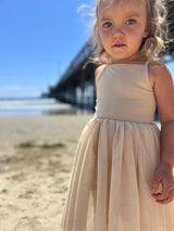 Kaia Tutu Dress in Oatmeal by Vignette