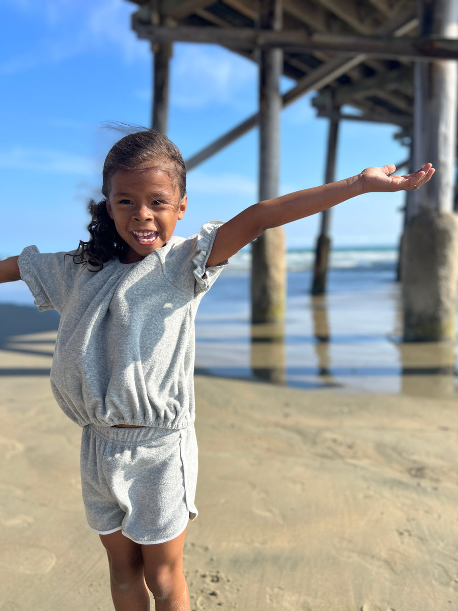 Indy Shorts in Grey by Vignette