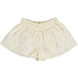 Jessie Shorts in Ivory Eyelet by Vignette