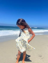 Nina Dress in Pink Meadow Floral by Vignette