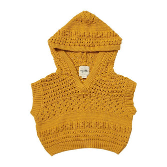 Mabel Vest in Gold by Vignette