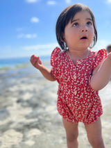 Megan Bubble in Red Ditsy Floral by Vignette