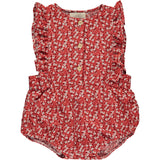 Megan Bubble in Red Ditsy Floral by Vignette