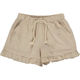 Brynlee Ruffle Shorts in Stone by Vignette