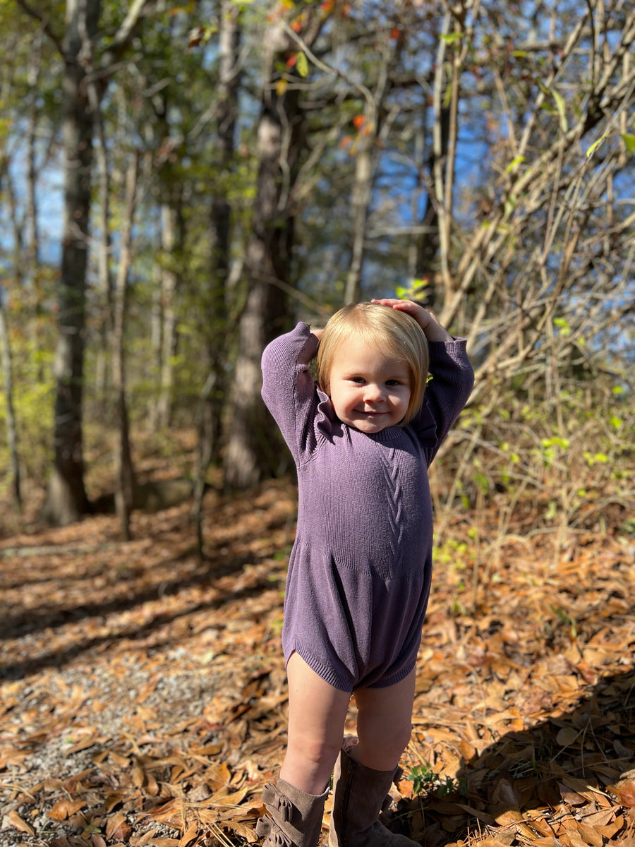 Collins Knit Bubble in Purple by Vignette