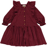 Gabby Dress in Maroon by Vignette