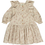 Aretha Dress in Oatmeal Floral by Vignette