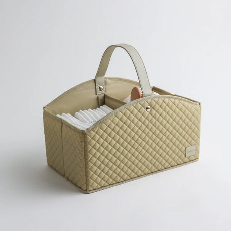 Portable Felt Baby Diaper Caddy – Nude by Cherubin Chic