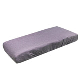 Premium Knit Diaper Changing Pad Cover in Violet by Copper Pearl
