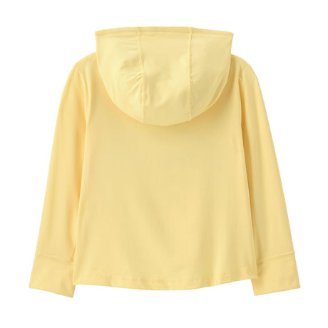 Baby Capilene® Silkweight Hoody - Fitz Roy Superbloom: Buttercup Yellow by Patagonia